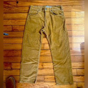 Men's Patagonia Corduroy Pants 33 x 32 Oragnic Cotton